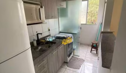 Apartamento com 2 dormitórios para alugar, 47 m² por R$ 1.800,00/mês - Parque São Vicente - Mauá/SP