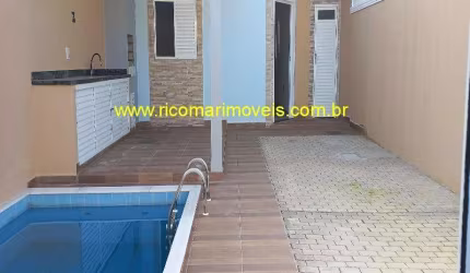 Casa para Venda em Itanha?m, Gaivota, 3 dormitórios, 1 suíte, 2 banheiros, 2 vagas
