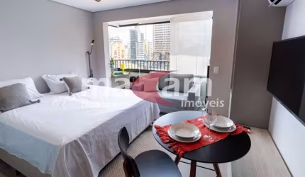 Apartamento com 1 quarto à venda na Rua Cardeal Arcoverde, 2004, Pinheiros, São Paulo, 25 m2 por R$ 439.000