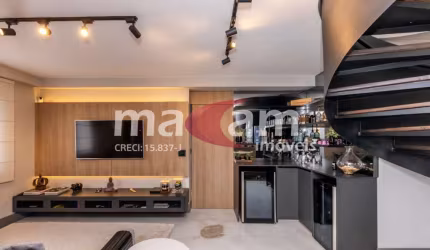 Cobertura Duplex 195m² em Moema com Piscina Privativa