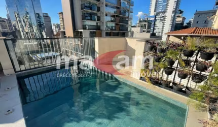 cobertura com 188.0 m², 3 dormitórios sendo uma suíte e 2 vagas, à venda no bairro Vila Olímpia.