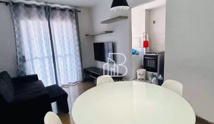 Apartamento com 2 dormitórios para alugar, 55 m² por R$ 3.055,00/mês - Jardim Myrian Moreira da Costa - Campinas/SP