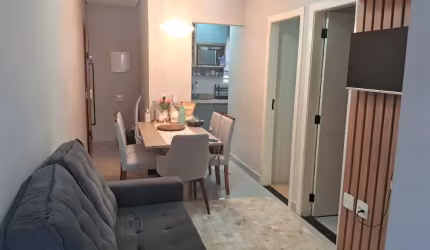 Apartamento com suíte e sacada