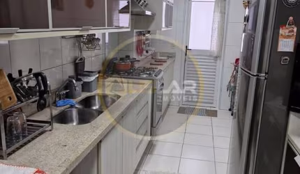 Apartamento lindo de 3 dorms  com suite no bairro pompeia em Santos