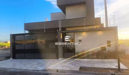 Casa Novíssima | 3 dormitórios, sendo 1 suíte | 126 m² de construção | R$ 720.000 - SetSul II - São José do Rio Preto/SP