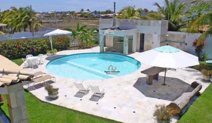 Casa com 6 dormitórios para alugar (Temporada), 2400 m² por R$ 1.550/dia - Alagoas - Estancia/SE