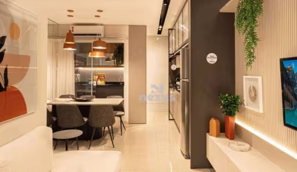 Apartamento com 2 dormitórios à venda, 53 m² por R$ 285.000,00 - Jardim Patrícia - Uberlândia/MG