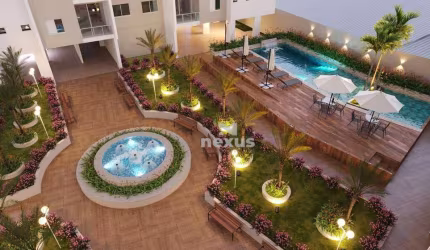 Apartamento com 2 dormitórios à venda, 70 m² por R$ 524.052,00 - Tubalina - Uberlândia/MG