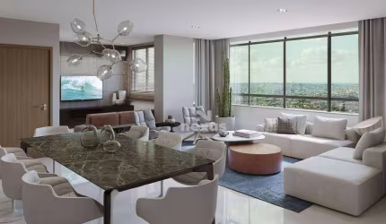 Apartamento com 3 dormitórios à venda, 135 m² por R$ 1.868.612,84 - Jardim Karaíba - Uberlândia/MG