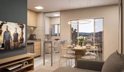 Apartamento com 2 dormitórios à venda, 59 m² por R$ 245.000,00 - Morumbi - Uberlândia/MG