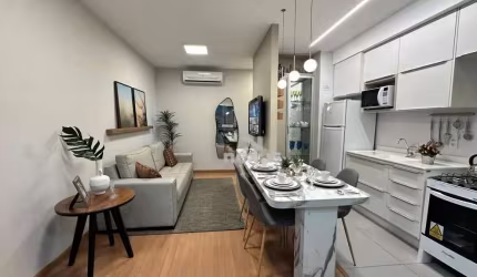 Apartamento com 2 dormitórios à venda, 48 m² por R$ 222.720,00 - Chácaras Tubalina - Uberlândia/MG