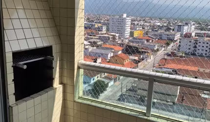 Apartamento 1 dorm Mobiliado Locação na Guilhermina em Praia Grande