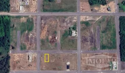 Terreno localizado no Loteamento Felicita, medindo 12.60 metros de frente por 28 metros de profundidade. Frente Norte.  Área: 12,90 x 28= 360,00 m.