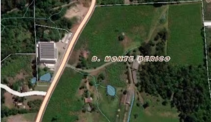 Ampla área industrial com 05 hectares (50.000,00m). em excelente localização!  *Com possibilidade de vender mais 7 hec., totalizando 12 hectares - consulte valores.*  Confira!