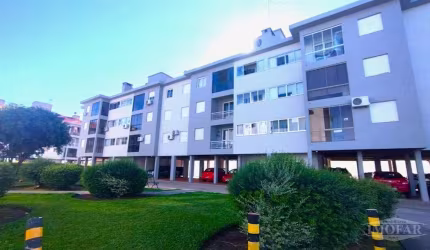 Apartamento com 2 dormitórios, sala de estar  e jantar com sacada, cozinha, área de serviço com churrasqueira, banheiro social e vaga de garagem coberta. Área privativa de 54,46 metros. Confira!