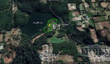 Área de terra com 2.9 hectares, ao lado da Barragem, com mata nativa e nascente de água, sem benfeitorias, 
Aceita apto como parte do pagamento até 50 % do valor da terra.

Confira!