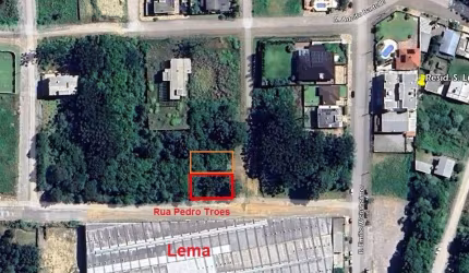 Excelente terreno de esquina com possibilidade de uso comercial e/ou residencia, com área de 416,25 m².  Pela proximidade com industria/comércios locais, este imóvel oferece uma excelente oportunidade