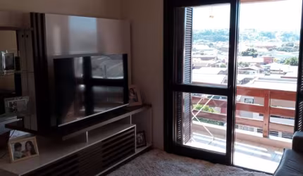 Excelente apartamento semimobiliado próximo aos Pavilhões da Festa da Uva!
Conta com 03 dormitórios (sendo 01 suíte com sacada), sala para 02 ambientes com sacada, cozinha, área de serviço com churras