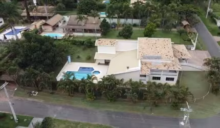 Chácara de alto padrão com 6 suítes no condomínio Horizonte Azul 1, Itupeva - SP