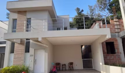 Casa nova de alto padrão (132m² útil) no condomínio Villa Verde, Gramadão I, Jundiaí - SP
