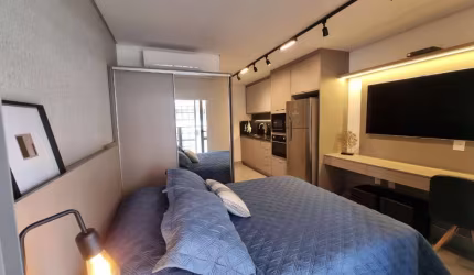 Imperdível - Apartamento para Venda ou Locação no Brooklin, São Paulo-SP: 1 quarto, 1 banheiro, 24m².