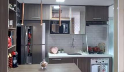 Apartamento à venda em Cotia-SP, Jardim Ísis: 2 quartos, sala, banheiro, garagem, 46,53 m² de área.