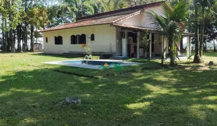 Chácara com 3 dormitórios à venda, 3143 m² por R$ 500.000,00 - Aterrado - Lorena/SP