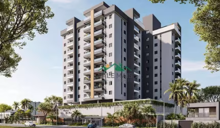 Apartamento com 2 dormitórios à venda, 61 m² por R$ 405.697 - Praia das Palmeiras - Caraguatatuba/SP