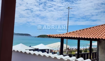Cód.: 062 Casa em condomínio, 3 quartos, Temporada, Frente à Praia, Peró, Cabo Frio - RJ