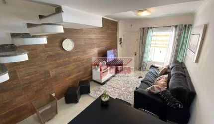 Sobrado à venda, 112 m² por R$ 575.000,00 - Vila Linda - Santo André/SP