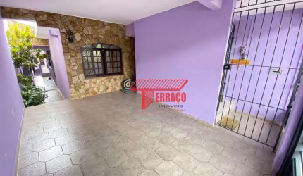 Casa com 2 dormitórios à venda, 178 m²- Jardim do Estádio - Santo André/SP