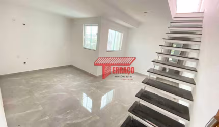 Cobertura com 3 dormitórios à venda por R$ 590.000,00 - Vila Pires - Santo André/SP