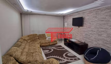 Sobrado com 3 dormitórios à venda, 198 m² por R$ 860.000,00 - Jardim Progresso - Santo André/SP