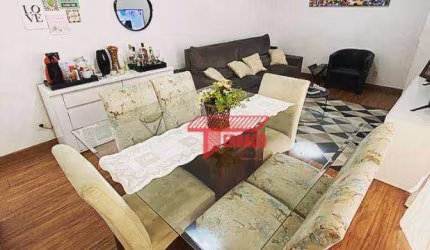 Apartamento com 3 dormitórios à venda, 80 m² por R$ 650.000,00 - Jardim Bela Vista - Santo André/SP