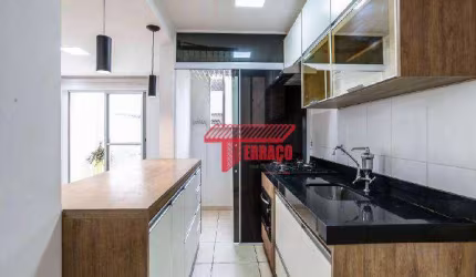 Apartamento com 2 dormitórios à venda, 52 m² por R$ 349.800 - Utinga - Santo André/SP