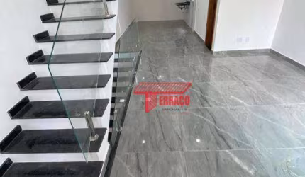 Sobrado com 3 dormitórios à venda, 130 m² por R$ 695.000,00 - Vila Guarani - Santo André/SP