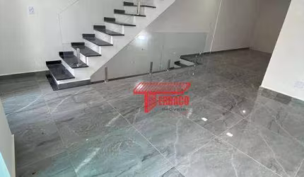 Sobrado com 3 dormitórios à venda, 130 m² por R$ 665.000,00 - Vila Guarani - Santo André/SP
