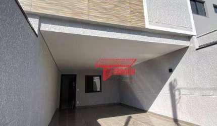 Sobrado com 3 dormitórios à venda, 168 m² por R$ 870.000,00 - Vila Alzira - Santo André/SP