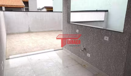 Cobertura á venda com 02 dormitórios e 02 vagas de garagem -Vila Pires, Santo André