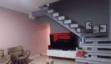 Sobrado com 3 dormitórios à venda, 192 m² - Vila Pires - Santo André/SP