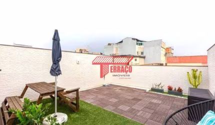 Cobertura com 2 dormitórios à venda, 84 m² por R$ 415.000,00 - Vila Linda - Santo André/SP