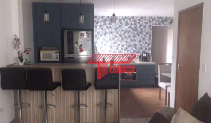 Cobertura com 2 dormitórios à venda, 118 m²  - Vila Homero Thon - Santo André/SP