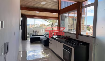 Cobertura à venda, 50 m² por R$ 550.000,00 - Vila Camilópolis - Santo André/SP