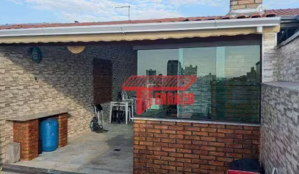 Cobertura com 2 dormitórios à venda, 65 m²  - Vila Cecília Maria - Santo André/SP