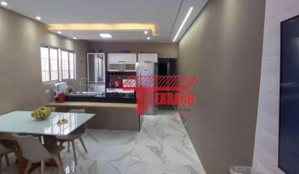 Casa com 3 dormitórios à venda, 194 m² - Vila Vitória - Santo André/SP