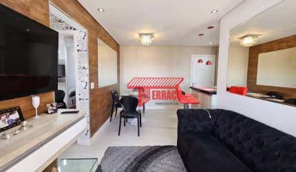Apartamento com 3 dormitórios à venda, 60 m² - Vila Pires - Santo André/SP