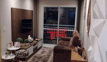 Apartamento com 2 dormitórios à venda, 60 m² por R$ 350.000,00 - Vila Valparaíso - Santo André/SP