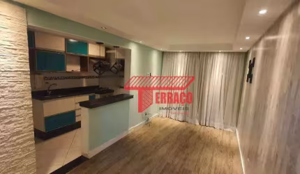 Apartamento com 2 dormitórios à venda, 59 m² - Parque São Vicente - Mauá/SP
