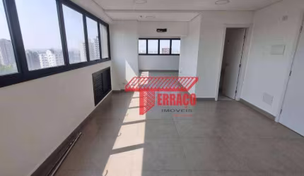 Sala, 34 m² - venda por R$ 320.000,00 ou aluguel por R$ 2.373,00/mês - Vila Assunção - Santo André/SP
