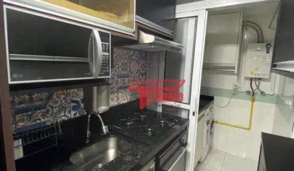 Apartamento com 2 dormitórios à venda, 40 m² por R$ 265.000 - Vila Lutécia - Santo André/SP